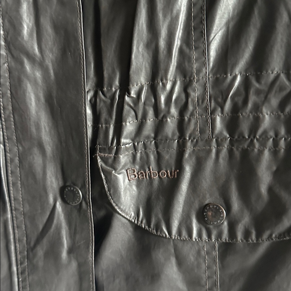Barbour Women's wax like  Jacket size US 6 - Picture 3 of 9